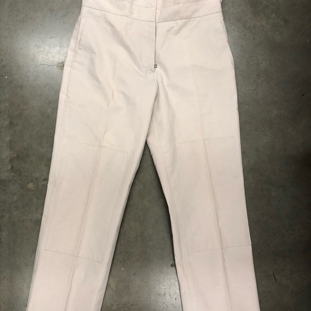 Jil Sander Cream Straight Leg Pants